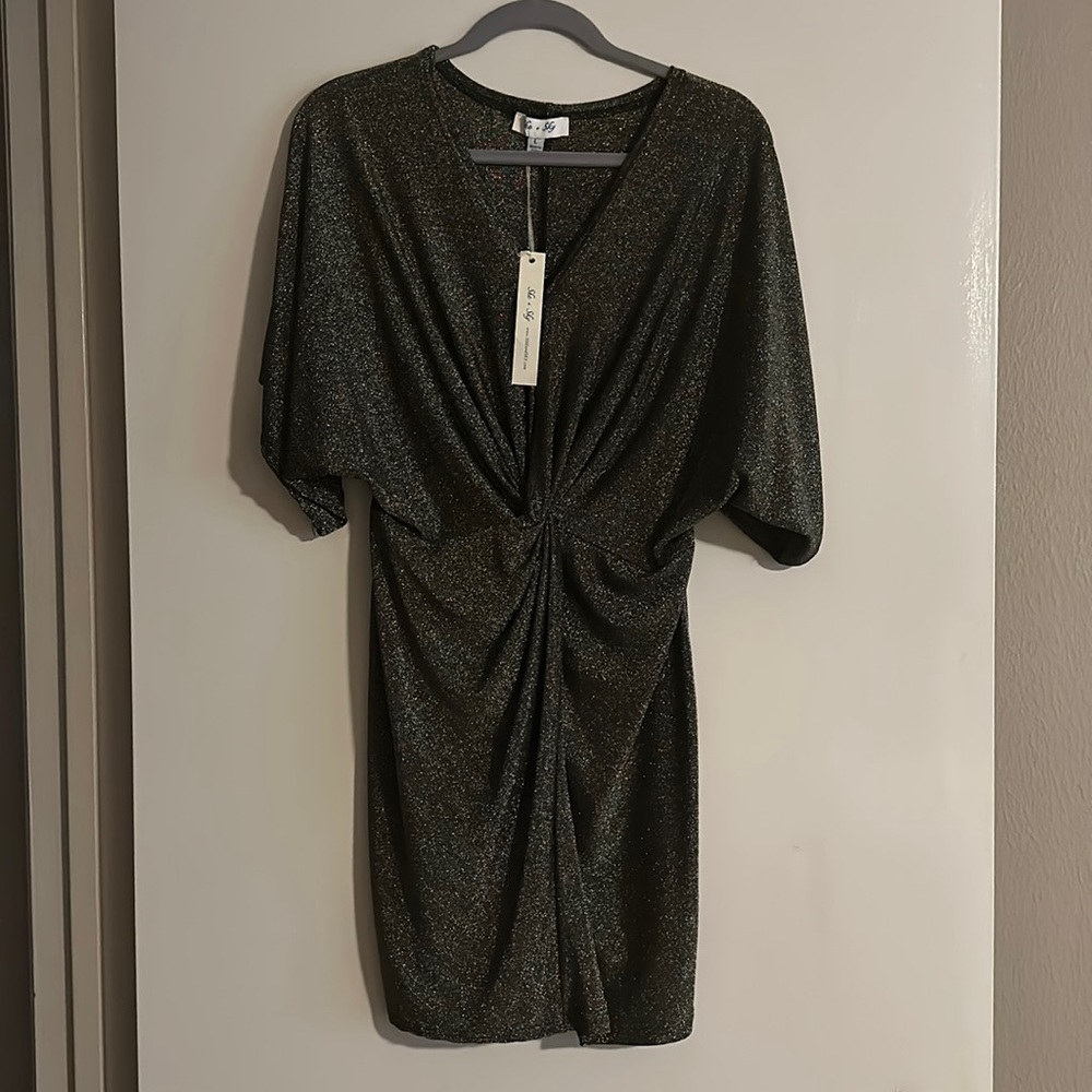 Gold Shimmer Dress